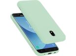 Cadorabo Custodia Protettiva Per Samsung Galaxy J7 2017 Cover In Verde Cellulare Custodia Cover Tpu Etui