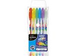 Penne Gel Glitterate 6 Colori Kidea