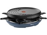 Macchina Per Raclette 8 Persone 1050W + Grill + Crepe Maker Tefal Re310401