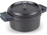 Casseruola Rotonda In Ghisa Smaltata 28 Cm Nera Lacor 25929