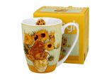 Tazza Da Caffè Duo Van Gogh, Girasoli In Porcellana, Mug, Tazza Da Tè, Tazza Da Caffè Con Manico 350 Ml