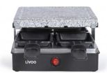 Macchina Per Raclette 4 Persone 600W + Pietra Per Grigliare Livoo Doc242
