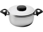 Casseruola In Acciaio Inox Da 24 Cm + Coperchio Lacor 85024