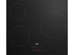 Piano Cottura A Induzione 60Cm 3 Fuochi 5900W Nero Beko Hii63400Mt