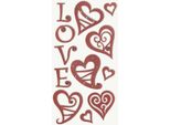 6Xheyda 203780636 Stickermix Herzen