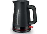 Bosch TWK3M123 Bollitore Elettrico 1,7 L 2400 W Nero
