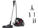 Aspirapolvere Senza Sacco 500W 59Db Rosso/Nero Rowenta Ro7933Ea