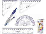 Set Di Geometria Per La Scuola Con Compasso