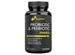 Probiotico E Prebiotico (120 Capsule) Integratore Alimentare, Digestione, Stomaco, Tratto Intestinale, Sistema Immunitario