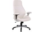 Clp BüRostuhl Layton Mit Leichtlaufrollen Chefsessel Mit Lehne HöHenverstellbarer Ergonomischer BüRosessel