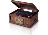 Centro Musicale 5-In-1 - Giradischi, Lettore Cd, Registratore A Cassette, Radio Aux