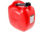 Tanica Di Plastica Per Carburante, 20L, Ovale, Rossa