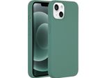 Custodia Per Iphone 13 Mini - Silicone - Accezz Soft Case/Backcover - Verde Scuro