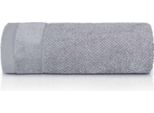 Detexpol Asciugamano Vito 50X90 Grigio Chiaro In Spugna Di Cotone 550G/M2