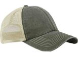 Beechfield - Cappello Trucker 6 Segmenti PC7674 (Taglia Unica) (Colore Oliva/Pietra)