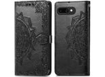 Google Pixel 9A Cover - Similcuoio - Flip Cover Imoshion - Nero