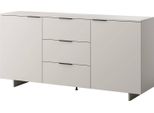 Dmora Credenza Barcelos 41.5X180X90H Cm Beige, 2 Ripiani 3 Cassetti