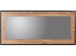 Dmora Specchio Piaggine 1.5X60H Cm Marrone Quercia, Forma Rettangolare Materiale Struttura In Legno Nobilitato