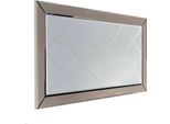 Dmora Specchio Tejat 2.2X62H Cm Argento, Materiale Struttura In Legno Nobilitato