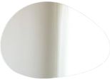 Dmora Specchio Nix 2.2X50H Cm Bianco, Materiale Struttura In Legno Nobilitato