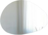 Dmora Specchio Nix 1.2X60H Cm Bianco, Materiale Struttura In Legno Nobilitato
