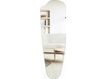 Dmora Specchio Guilmi 2.2X120H Cm Trasparente, Forma Fantasia Materiale Struttura In Legno Nobilitato