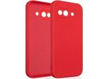 Etui Beline Silicone Pixel 9A Czerwone /Red