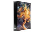 Album Tascabile, Cucito Cds 46200 Per 200 Foto 10X15 Cm Con Descrizione Ginko 2