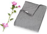 Jayseuw Coperta In Morbida Flanella 150X200 Cm - Accogliente Coperta Da Divano E Copriletto Per L'inverno (Grigio)