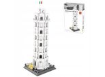 Kit Di Modelli Coil, Modello Architettonico, Blocchi Da Costruzione, Blocchi Da Gioco, Blocchi Compatibili, Torre Di Pisa, 1390 Pezzi.
