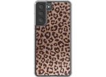 Samsung Galaxy S21 Fe Sleeve - Silicone - Imoshion Custodia Morbida/Copertura Posteriore - Marrone