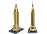 Kit Di Modellini Coil, Modello Architettonico, Blocchi Da Costruzione, Blocchi Da Gioco, Blocchi Compatibili, Empire State Building Di New York, 1559 St.