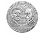 Moneta D'argento Da 1 Oz Icone Ispiratrici - Fratelli Wright 2021 Niue Argento 9999 Da Collezione