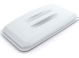 Durable Coperchio Rettangolare Per Durabin® 60L , Bianco, 1800497010