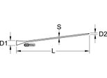 Ks Tools 129.2221 Crowbar