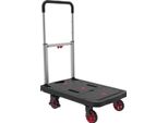 Pavo 8055890 Carrello A Piattaforma Piattaforma In Plastica Portata: 150 Kg