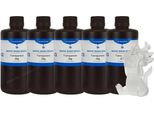 Resina Lavabile In Acqua, Alta Precisione, Formula Inodore, 5 Kg Trasparente