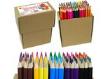 Set Da Tavolo Di Pastelli Triangolari Per La Scuola 120 Pz N. 1 Shan 0638