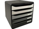 Cassettiera Exacompta BIG-BOX Plus 3097294D 5 Cassetti Bw/Shades Gr