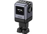 Caricabatterie Ugreen Nexode Rg (Robot Gan), 3X Usb-C + Usb, 100W (Nero)