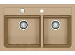 Lavello In Granito Alveus Atrox 50 Beige 55 790X500 Mm 1132000