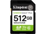 Kingston Speicherkarte Canvas Select Plus 512 GB SDXC