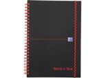 Blocco Oxford Black N' Red Collegeblock, Din A5, Liniert, Pp