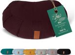 #Doyouryoga Cuscino Yoga Ganesh Rotondo Yogabolster A Mezzaluna 30 Cm X 15 Cm Rivestimento Lavabile Imbottitura In Gusci Di Grano Saraceno Biologico Cuscino Yin Yoga & Meditazione