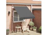Vidaxl Tenda A Scomparsa Manuale 200 Cm Antracite