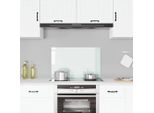Vidaxl Alzatina Da Cucina In Vetro Temperato Bianco 80X50 Cm
