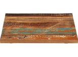 Piano Del Tavolo Quadrato 60X60 Cm 25-27 Mm In Legno Massiccio Di Recupero