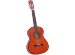 Vidaxl Chitarra Classica Per Principianti E Bambini 3/4 36" In Legno Di Tiglio"