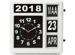 Orologio Da Parete Con Calendario - 31 X 31 Cm - Versione Olandese