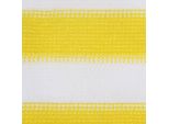 Vidaxl Schermo Privacy Per Balconi Giallo E Bianco 120X600 Cm Hdpe